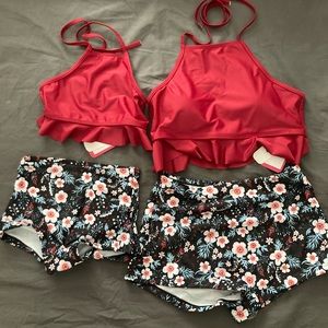 Mom and me matching swimsuit